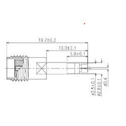 HS-SMAF To mm8030 Adapter (11G)_Lock Type
